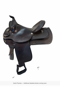 15.5Inch Used Circle Y Trail Saddle Medium Tree 3450