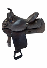 15.5Inch Used Circle Y Trail Saddle Medium Tree 3450
