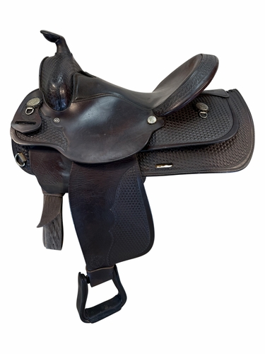 15.5Inch Used Circle Y Trail Saddle Medium Tree 3450