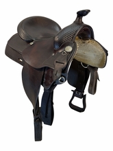 15.5Inch Used Circle Y Trail Saddle Medium Tree 3450