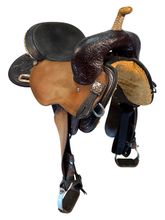 15.5Inch Used Circle Y Treeless Just Be Natural Barrel Saddle Medium Tree 3913