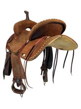 SOLD 2025/07/10e  15.5Inch Used Clayton Barrel Saddle