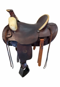 15.5Inch Used Colorado Saddlery Ranch Saddle Medium Tree