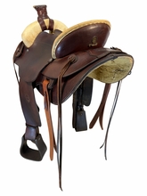 15.5Inch Used Colorado Saddlery Ranch Saddle Medium Tree