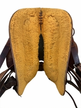 15.5Inch Used Colorado Saddlery Roping Saddle Extra Wide Tree 0-4