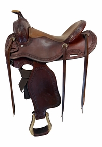 15.5Inch Used Courts Trail Saddle Medium Tree 8716VB