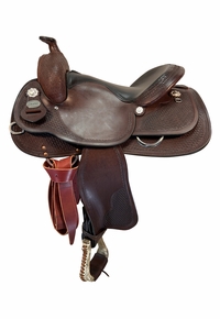 15.5Inch Used Crates Reining Saddle 221-3