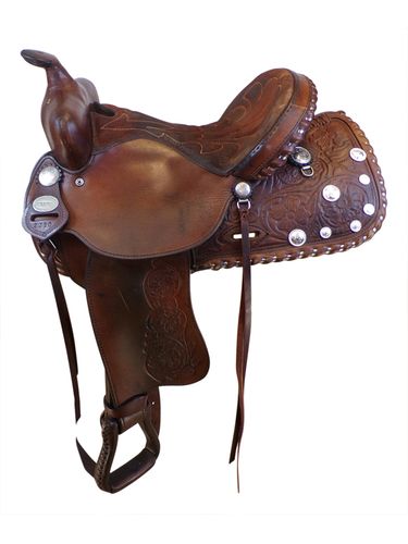 PRICE REDUCED! 15.5Inch Used Crates Show Saddle 2310