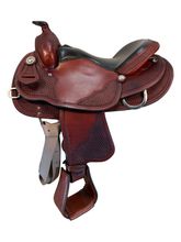 15.5Inch Used Crates Supreme Light Ladies Reining Saddle Wide Tree 4516