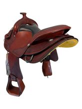 15.5Inch Used Crates Supreme Light Ladies Reining Saddle Wide Tree 4516