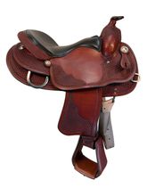 15.5Inch Used Crates Supreme Light Ladies Reining Saddle Wide Tree 4516