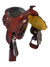 15.5Inch Used Crates Supreme Light Ladies Reining Saddle Wide Tree 4516