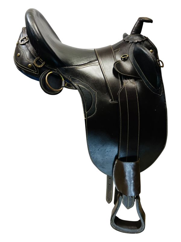 15.5Inch Used Custom Australian Saddle *Free Shipping*