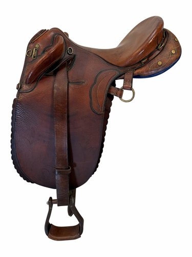 15.5Inch Used Custom Australian Saddle Medium Tree