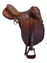 15.5Inch Used Custom Australian Saddle Medium Tree