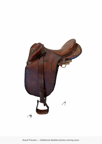 15.5Inch Used Custom Australian Saddle Medium Tree