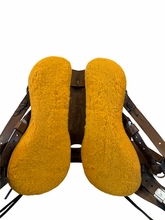 15.5Inch Used Custom Trail Saddle Wide Tree