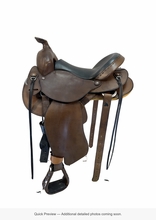 15.5Inch Used Custom Trail Saddle Wide Tree