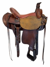 15.5Inch Used Dakota Roper Saddle Medium Tree 500