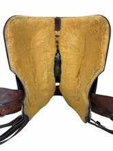 15.5Inch Used Dale Chavez Show Saddle Wide Tree