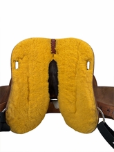 15.5Inch Used DP Saddlery All Around Saddle Wide Tree