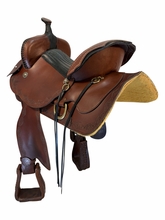 15.5Inch Used HedgPeth Trail Saddle Medium Tree 51014