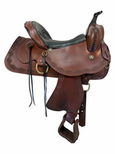 15.5Inch Used HedgPeth Trail Saddle Medium Tree 51014