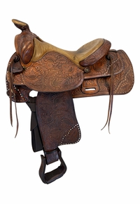 15.5Inch Used Hereford Trail Saddle Medium Tree
