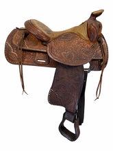 15.5Inch Used Hereford Trail Saddle Medium Tree