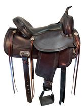 15.5Inch Used Hilason Trail Saddle Wide Tree 5208164