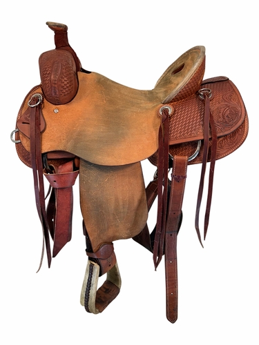 15.5Inch Used HR Saddlery Ranch Saddle
