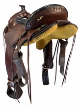 SOLD 2026/07/11 15.5Inch Used Imus Trail Saddle Medium Flex Tree