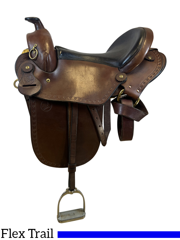 PRICE REDUCED! 15.5Inch Used Imus Western Plantation Flex Trail Saddle