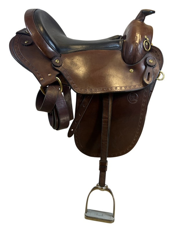 PRICE REDUCED! 15.5Inch Used Imus Western Plantation Flex Trail Saddle