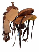 15.5Inch Used McCall McLite All Around Saddle Medium Tree