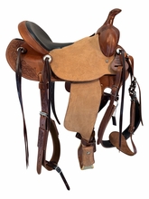 15.5Inch Used McCall McLite All Around Saddle Medium Tree