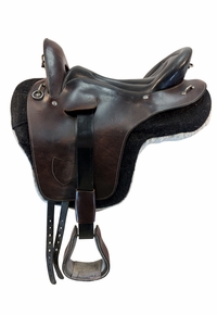 15.5Inch Used OrthoFlex Endurance Saddle Medium Flex Panels