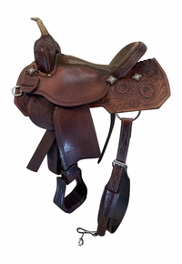 15.5Inch Used Pro Rider Barrel Saddle X Wide Tree