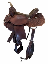 SOLD 2026/06/08j  15.5Inch Used Pro Rider Barrel Saddle X Wide Tree