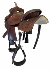 SOLD 2026/06/08j  15.5Inch Used Pro Rider Barrel Saddle X Wide Tree