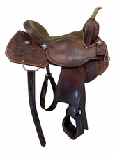 SOLD 2026/06/08j  15.5Inch Used Pro Rider Barrel Saddle X Wide Tree