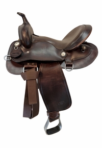 15.5Inch Used Royal King Triumph Gaited Trail Saddle RK9335