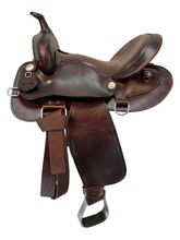 SOLD 2025/10/30 15.5Inch Used Royal King Triumph Gaited Trail Saddle RK9335