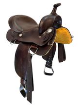 SOLD 2025/10/30 15.5Inch Used Royal King Triumph Gaited Trail Saddle RK9335