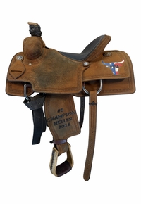 15.5Inch Used Scott Thomas Roping Saddle Medium Tree