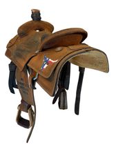 15.5Inch Used Scott Thomas Roping Saddle Medium Tree