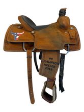 15.5Inch Used Scott Thomas Roping Saddle Medium Tree