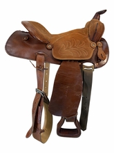 15.5Inch Used Simco Trail Saddle Medium Tree 3095