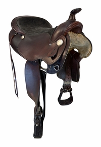 15.5Inch Used Simco Trail Saddle Medium Tree 38250