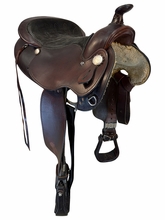 15.5Inch Used Simco Trail Saddle Medium Tree 38250